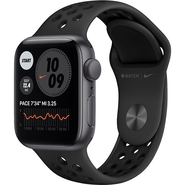 Apple Nike SE 40MM (MYYF2LL/A) Smart Watch Space Gray Aluminum / Anthracite / Black Nike