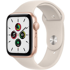 Apple SE 44MM (MKQ53LL/A) Smart Watch Gold Aluminum / Starlight