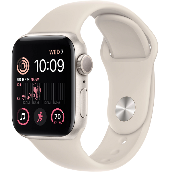 Apple SE (2nd Gen) 40MM/SM (GPS) Smart Watch (MNT33LL/A) Starlight A
