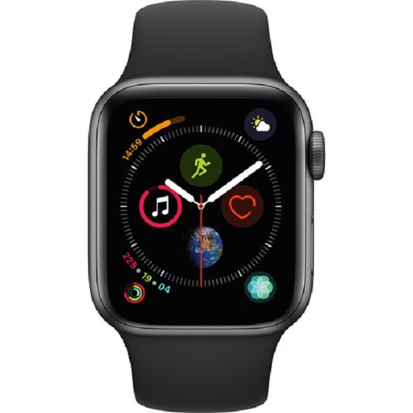 Apple Series 4 40MM (MU662LL/A) Smart Watch - Space Gray Aluminum / Black