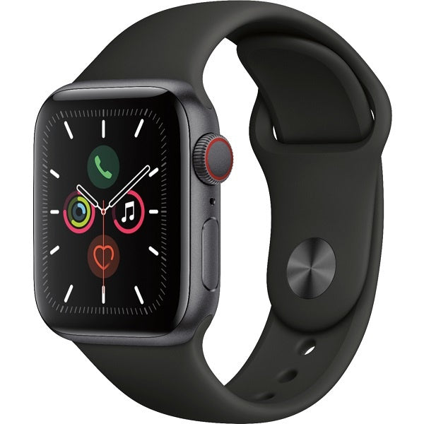 Apple Series 5 40MM GPS Smart Watch (MWWQ2LL/A) - Space Gray Aluminum / Black