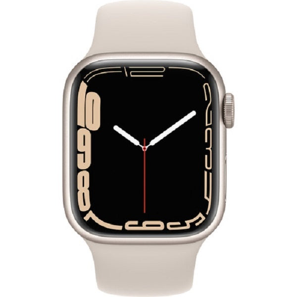 Apple Series 7 41MM (MKMY3LL/A) Smart Watch Starlight Aluminum