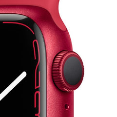 Apple Series 7 41MM (MKN23LL/A) Smart Watch - Red Aluminum / Red