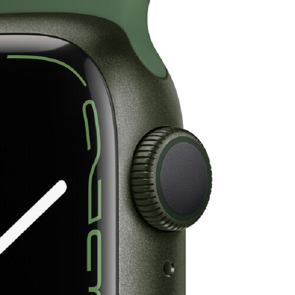 Apple Series 7 41MM (MKN03LL/A) Smart Watch Green Aluminum / Clover