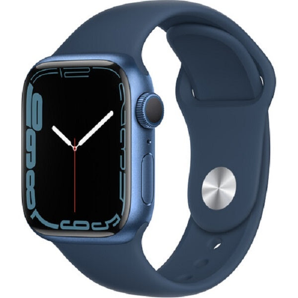 Apple Series 7 41MM (MKN13LL/A) Smart Watch Blue Aluminum / Abyss Blue