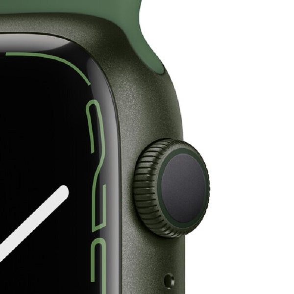 Apple Series 7 45MM (MKN73LL/A) Smart Watch Green Aluminum / Clover