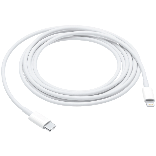 Apple USB-C To Lightning Charging Cable 2M (MQGH2AM/A) - White