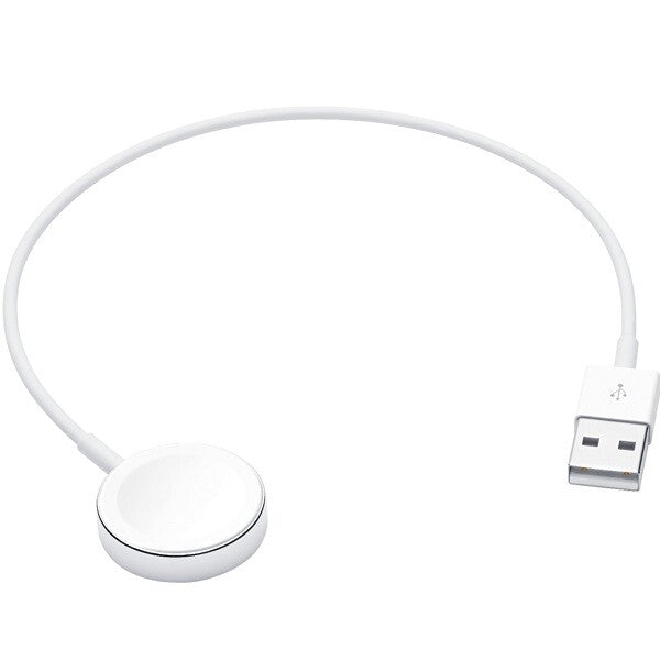 Apple Watch Magnetic Charger Cable To USB (0.3m) (MX2G2AM/A) White