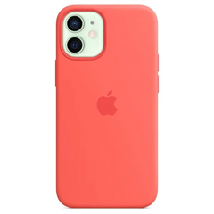 Apple iPhone 12 Mini Silicone Case With Magsafe (MHKP3ZM/A) - Pink Citrus