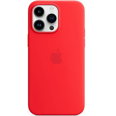 Apple iPhone 14 Pro Max Silicone Case With Magsafe (MPTR3ZM/A) - Red