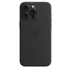 Apple Iphone 15 Pro Max Silicone Case With Magsafe - Black