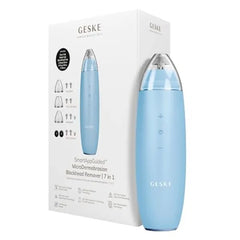 GESKE SmartAppGuided MicroDermabrasion Blackhead Remover 7 in 1 Blackhead Remover Electric Pore Cleaner Innovative Vacuum Cup Beauty Tool Skin Cleansing Device Skincare Device
