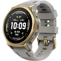 Amazfit T-Rex 3 Pro Outdoor Smart Watch 44mm Sapphire AMOLED Display with Flashlight, Ti Bezel, Dual Band GPS, Offline Maps, 17 Days Battery, 10 ATM, 180+ Sports Mode for Android & iPhone