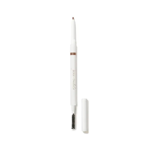 jane iredale PureBrow Precision Pencil, Retractable Ultra-Fine Pencil + Spoolie Defines, Fills Gaps, & Fluffs, Water-Resistant, Smudge-Proof Formula