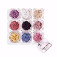 bellapierre Shimmer Powder 9 Stack | Paraben Free Eyeshadow | Vegan & Cruelty Free Eye Makeup - 9 Count
