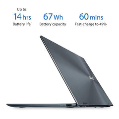 Asus Zenbook Flip Laptop, 13.3”- UX363E (Core i7, 16GB RAM, 1TB SSD) Windows 10 Pro - Gray