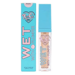 KimChiChic Beauty High Shine Wet Gloss Lip Plumping Lip Gloss, High Shine, Non-Sticky, Super Lightweight and Vegan Lip Gloss, Translucent Hot Pink