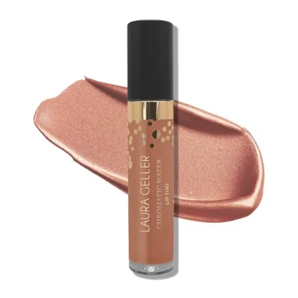 LAURA GELLER NEW YORK Chromatic Water Lip Tint, Holographic Lip Color, Water-Based Formula to Hydrate Dry Lips