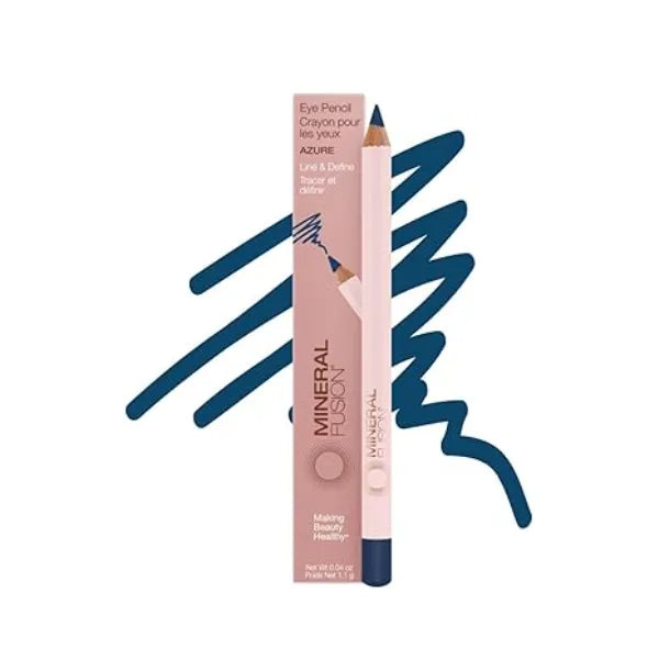 Mineral Fusion Eye Pencil, Eyeliner with Soothing Chamomile, Meadowfoam & Vitamin E, Velvety Smooth, Eye Makeup to Line & Define, Long-Lasting Eyeliner 0.04 Oz