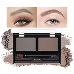 FeiCuiYun Eyebrow Tattoo Peel Off Tint Gel for Women, Dark Brown Peel Off Eyebrow Tint with 150°Small Curved Tray, Last Up to 5 Days, Waterproof, Fuller & Defined Looking Brows