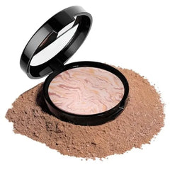 FeiCuiYun Baked Balance Illuminating Foundation, Oil Control Matte Perfection Face Powder Fair Buildable Sheer to Light Coverage Flawless Satin Finish