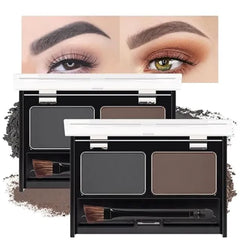 FeiCuiYun Eyebrow Tattoo Peel Off Tint Gel for Women, Dark Brown Peel Off Eyebrow Tint with 150°Small Curved Tray, Last Up to 5 Days, Waterproof, Fuller & Defined Looking Brows