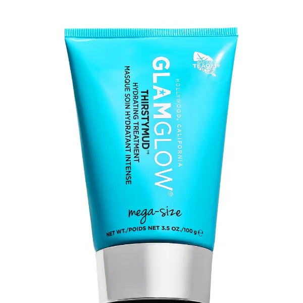 Glamglow THIRSTYMUD Hydrating Treatment Face Mask | Strengthens Skin Barrier, 24H Hydration + Soothes Skin with Hyaluronic Acid