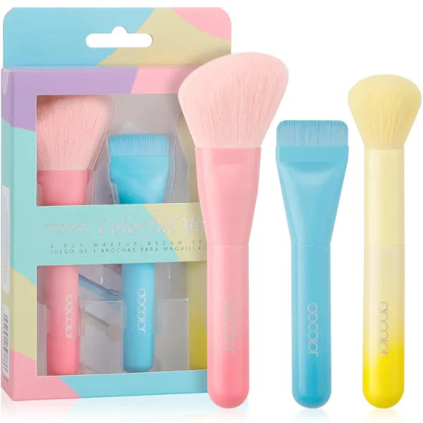 Docolor Foundatioon Brush Power Brush Blush Brush 3pcs