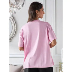 MAX FASHION Disney Villain Print T-shirt-pink