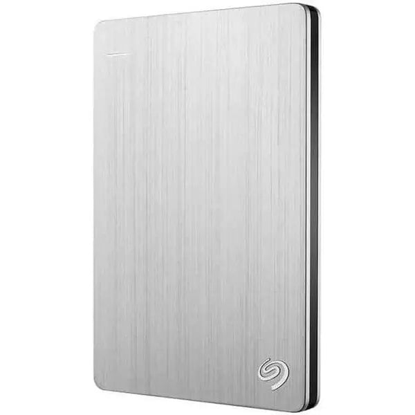 Seagate Backup Plus Ultra Slim Portable 2TB External Hard Drive (Premium Metal Edition) (STEH2000600)