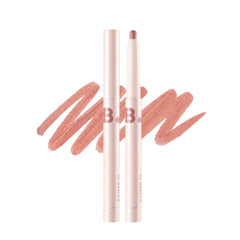BANILA CO Smudging Lip Pencil Soft Matte Lip, PK01 Nude Rose Soft Matte Lip Crayon for Natural & Overlined Lips Creamy Texture & Long Lasting Color with Blurring Effect