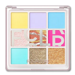 FOCALLURE Shimmer Matte Eyeshadow Palette,Smooth Mineral Eyeshadow Pigment,Easy to Create Daily Look,Long Lasting Professional Eye Shadow Makeup