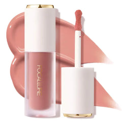 FOCALLURE Silky Cream Liquid Blush,Leaving a Matte Dewy Makeup Look,Easy to Apply and Create a Natural Flush,Long Lasting and Lightweight Cheek Blush Face Makeup