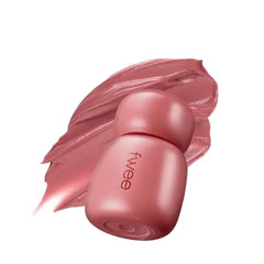 fwee Rose Obsession Stay Fit Lip Tint Rosy Vibes Colors, Layerable, No transfer Glow Lip Tint, Portable Size, Glossy Liquid Lip Stain