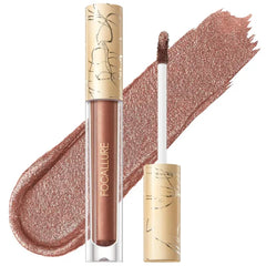 FOCALLURE Metallic Liquid Lipstick,Non Stick Cup Lip Gloss,High Impact Lip Color with Transfer-proof Wear,Long Lasting & Waterproof Lipstick Makeup for Women