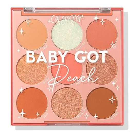 ColourPop  Eyeshadow Palette Metallic Opalescent with Duo Chrome Finishes High Pigment Eye Makeup with a Long Wearing Formula