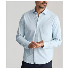 UNTUCKit Men's Regular Fit Performance Button Up Shirt