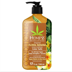Hempz Biotin Hair Growth & Strengthening Conditioner for Damaged & Color Treated Hair – 17 fl oz