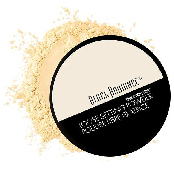 Black Radiance True Complexion Loose Setting Powder – Silky, Blendable, Long-Lasting Makeup Set Powder Minimizes Imperfections