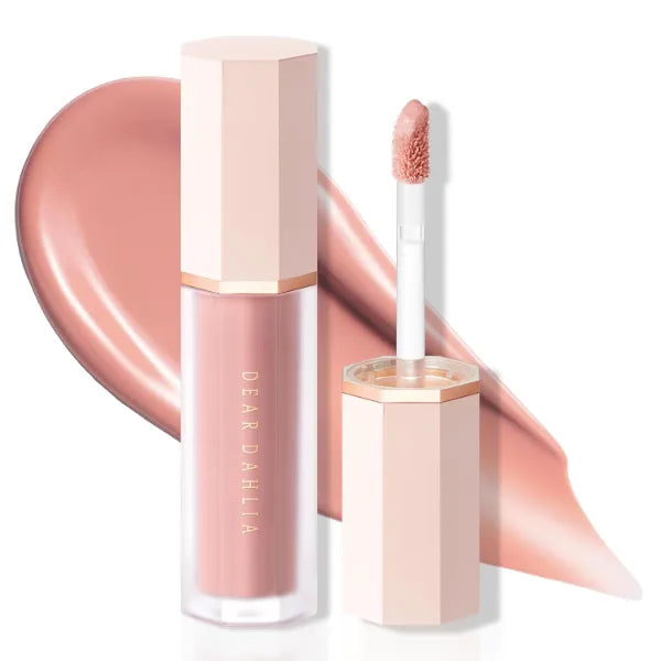 DEAR DAHLIA Petal Drop Liquid Blush – Vegan Buildable Dewy Serum Blush with Natural Sheer Glow