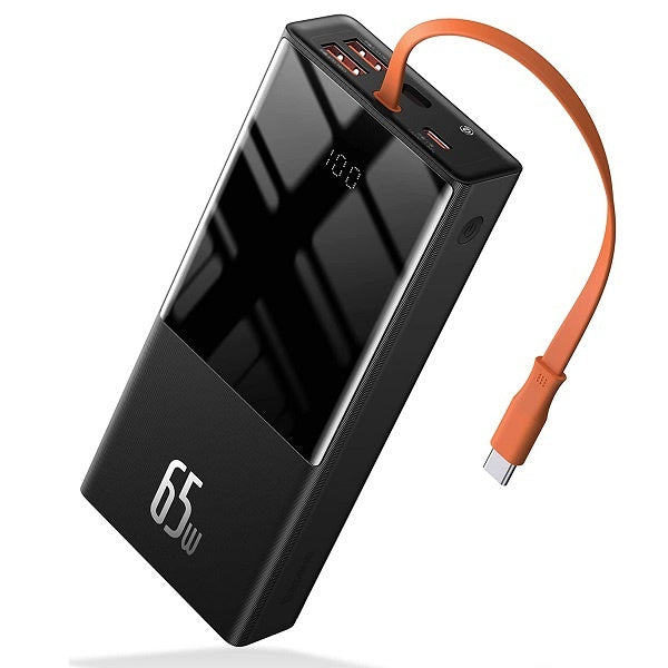 Baseus USB C Power Bank Elf Digital Display 20000mAh 65W (PPJL65C) - Black