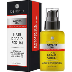 BELLISSO Hair Serum Oil with Biotin, Argan, Keratin & Rosemary – Anti Frizz, Dandruff & Scalp Treatment – Strengthening, Moisturizing & Repair for Dry, Damaged, Thinning Hair – For Men & Women, All Hair Types
