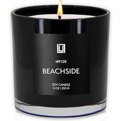 Lulu Candles Smells Warm & Woody Luxury Scented Soy Jar Candle Hand Poured in The USA Highly Scented Long Lasting .