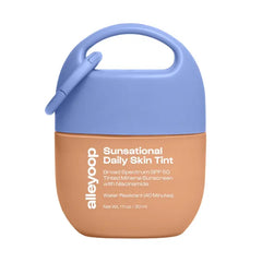 Alleyoop Sunsational Tinted Moisturizer SPF 50 for Face Broad Spectrum - 100% Mineral Face Sunscreen with Jojoba, Hydrating & Soothing Tinted Sunscreen, Vegan & Cruelty-Free