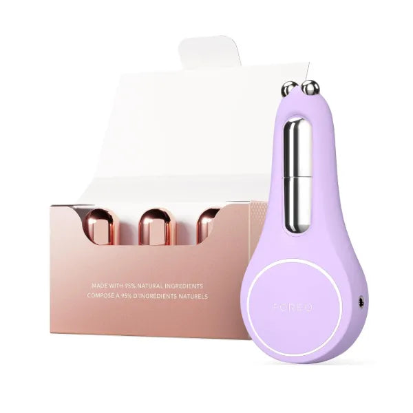 FOREO BEAR 2 eyes & lips + SUPERCHARGED Eye & Lip Contour Booster Serum