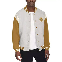 Men's Heavyweight Fleece Varsity Jacket