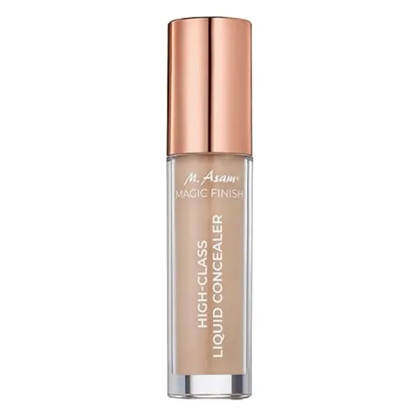 M. Asam MAGIC FINISH HIGHCLASS LIQUID CONCEALER Beige 4 in 1 Concealer With Mimic Lift complex & High Coverage For Dark Circles & Blemishes, Vegan Make Up With Illuminating Pigments