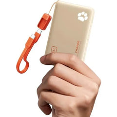 INIU 45W Fast Charging 10000mAh Portable Power Bank – Ultra Compact Travel Charger with Detachable USB-C Cable