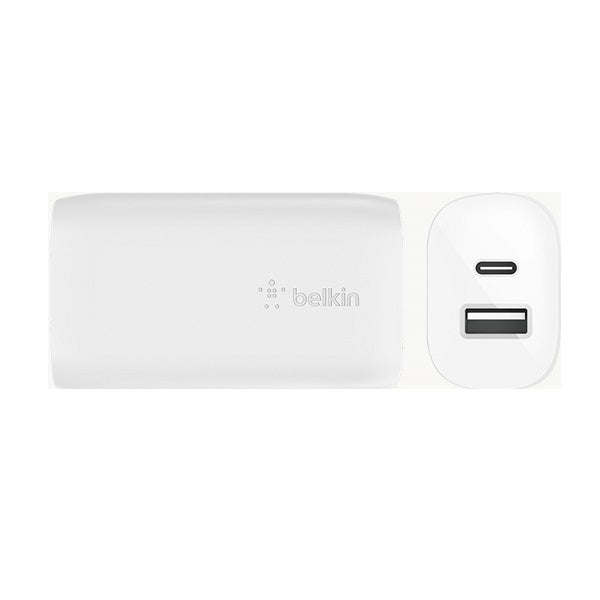 Belkin BOOSTCHARGE USB-C PD + USB-A Wall Charger 32W (WCB004DQWH) - White