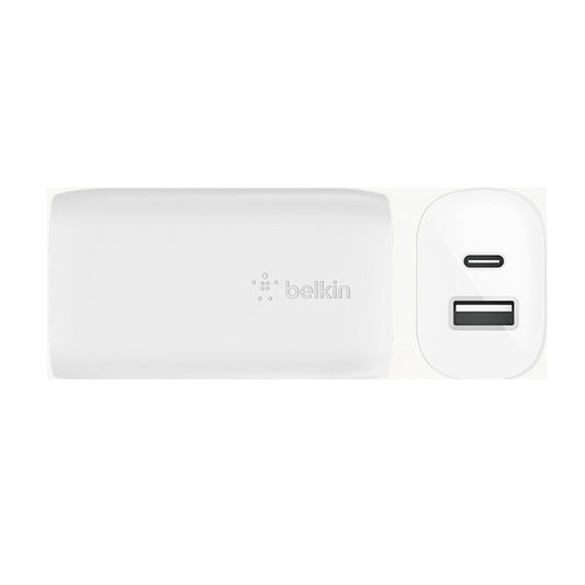 Belkin BOOSTCHARGE USB-C PD + USB-A Wall Charger 32W (WCB004DQWH) - White